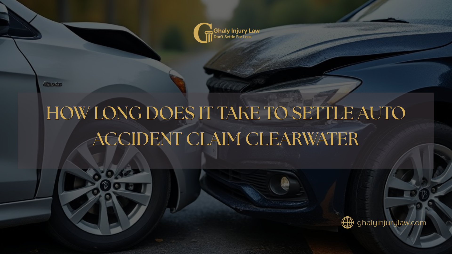 how long does it take to settle auto accident claim Clearwater?