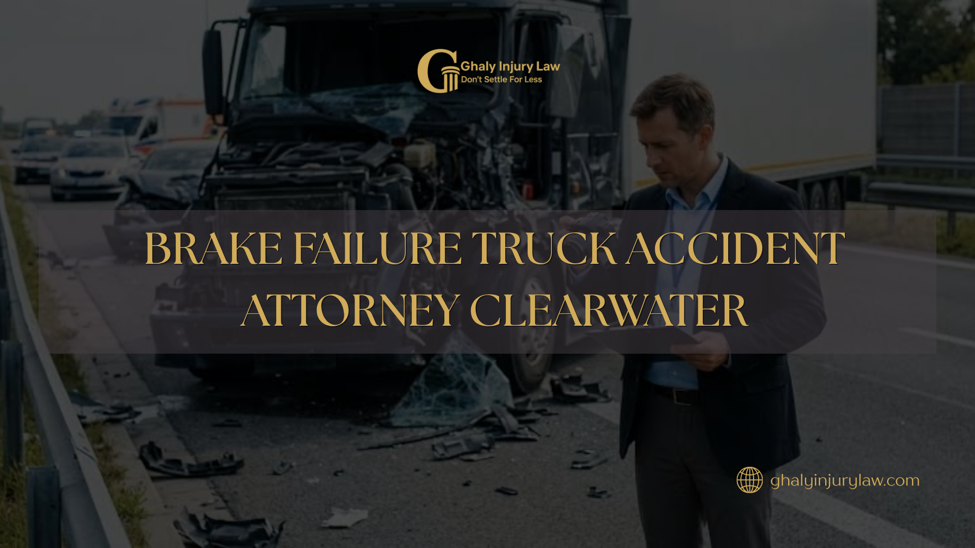 brake failure truck accident attorney clearwater