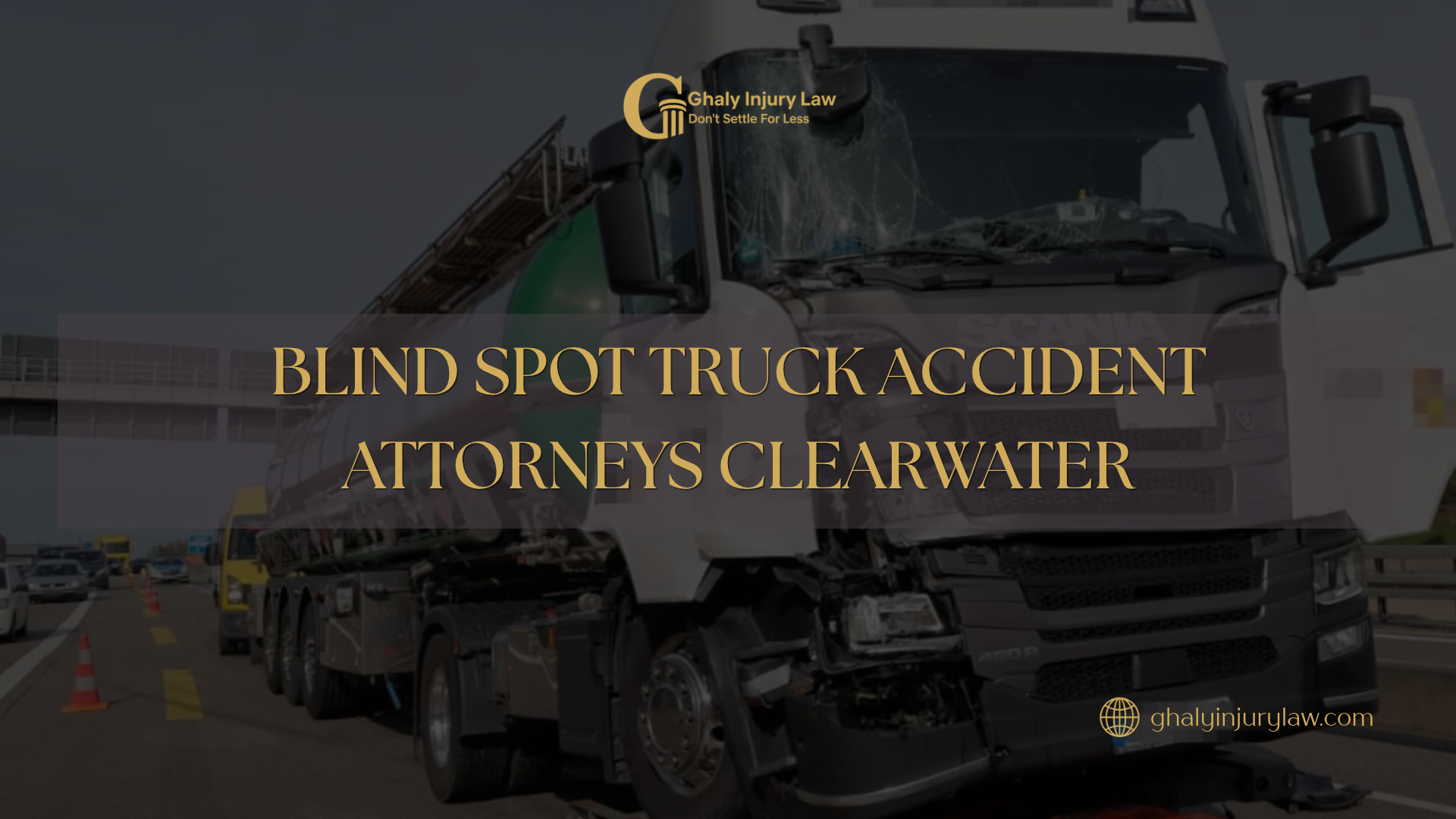 blind spot truck accident attorneys clearwater
