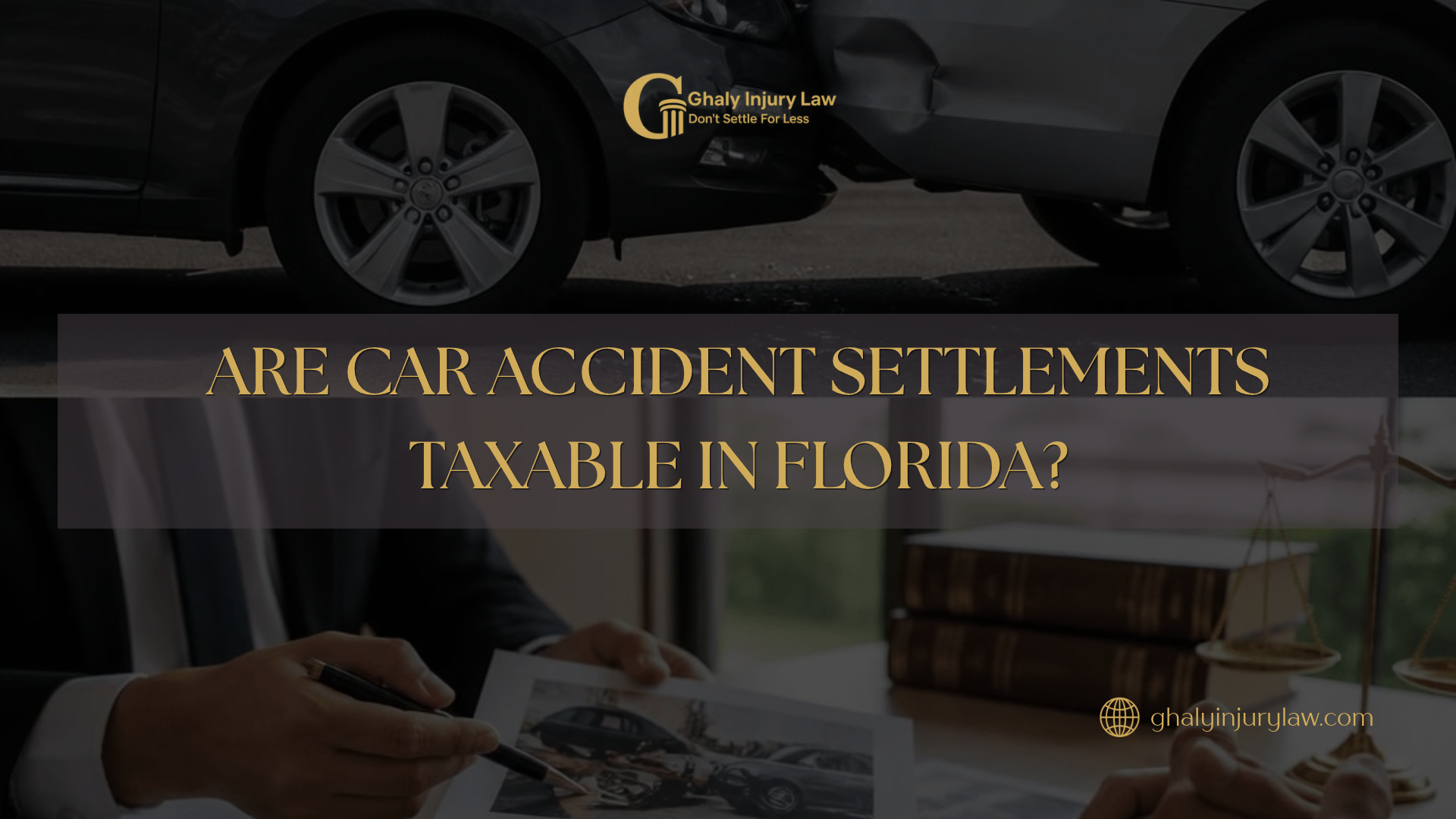 are car accident settlements taxable in Florida